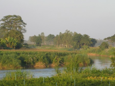 Beautiful stretch of land on Mae Kok River