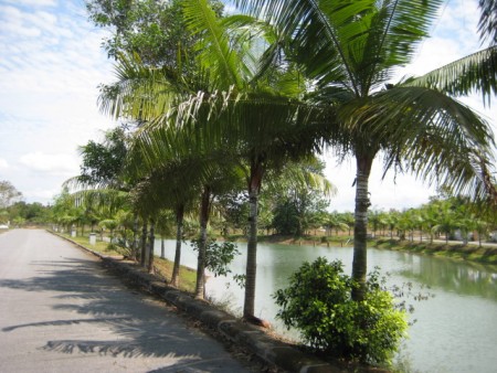 Residential development near golf course