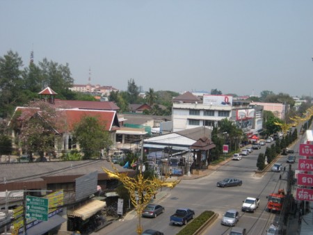 Old hotel in center of town, one of Chiang Rai s first hotel