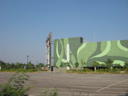 Apartment building next to Central Plaza