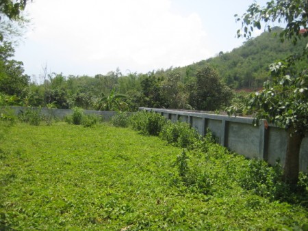 400 sq m plots for sale near retreat center, scenic area