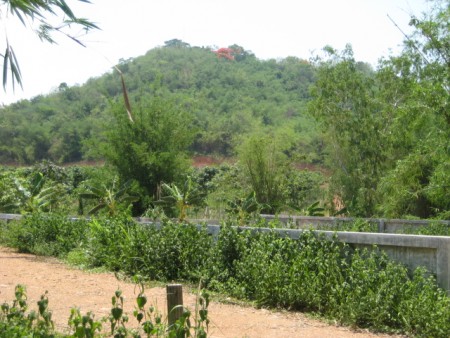 400 sq m plots for sale near retreat center, scenic area
