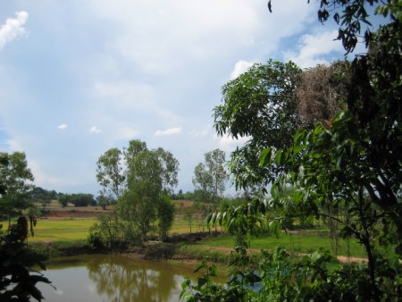 Scenic hill property near Santiburi Golf Course