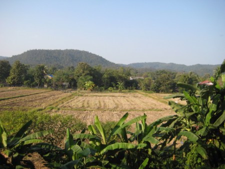 11 rai on hill near waterfall
