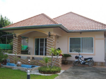 One-story home with lovely views